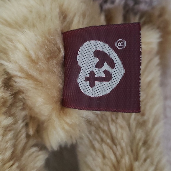 Chelsea, 9" Ty Attic Treasure Teddy Bear 🧸 Red/Beige Striped Sweater, NWT - Picture 6 of 11